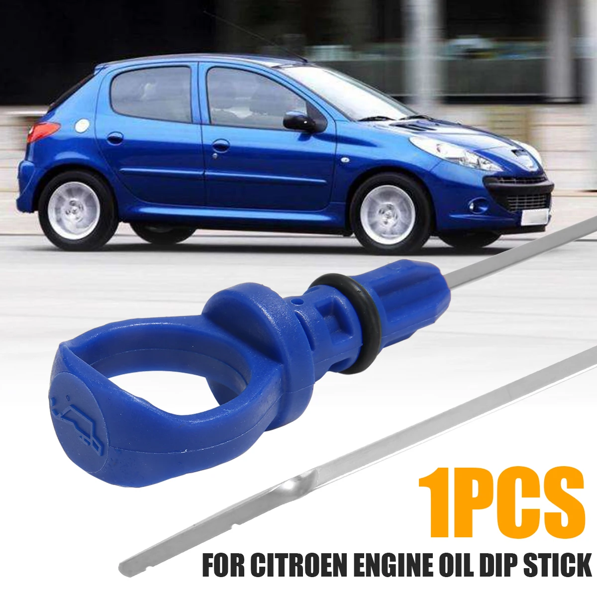 New Arrival 1pc Engine Oil Dip Stick 560mm Plastic Dipstick Measure For Citroen Peugeot 206 307 406