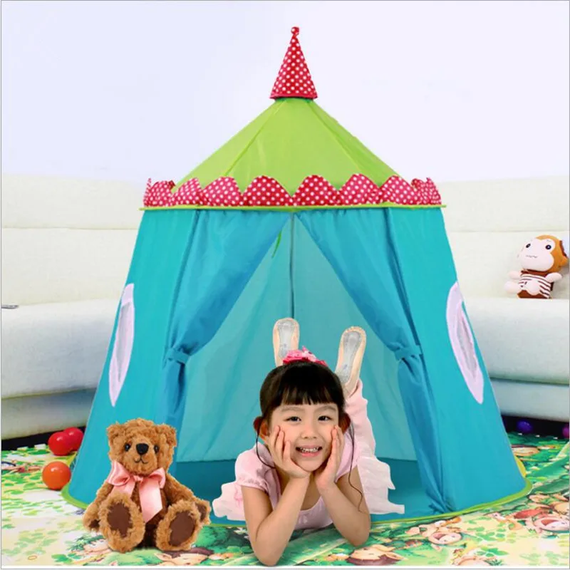 Outdoor Garden Folding Toy Tent Children Kids Play Tents Portable Pirate yurts Princess Outdoor