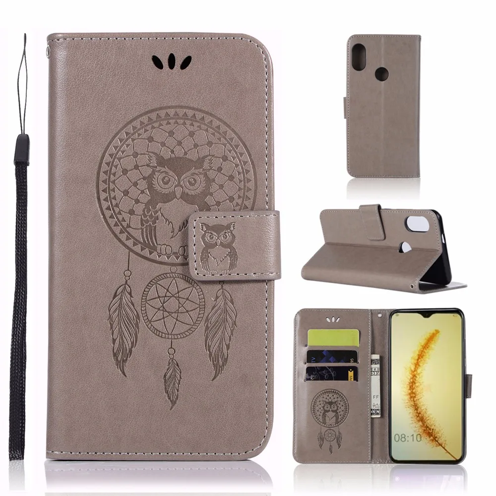 

Flip Cover For Huawei Honor 10i (6.21 inch) Multifunction design Phone Case For Huawei Honor 10i Honor10i Leather Skin 3D Owl