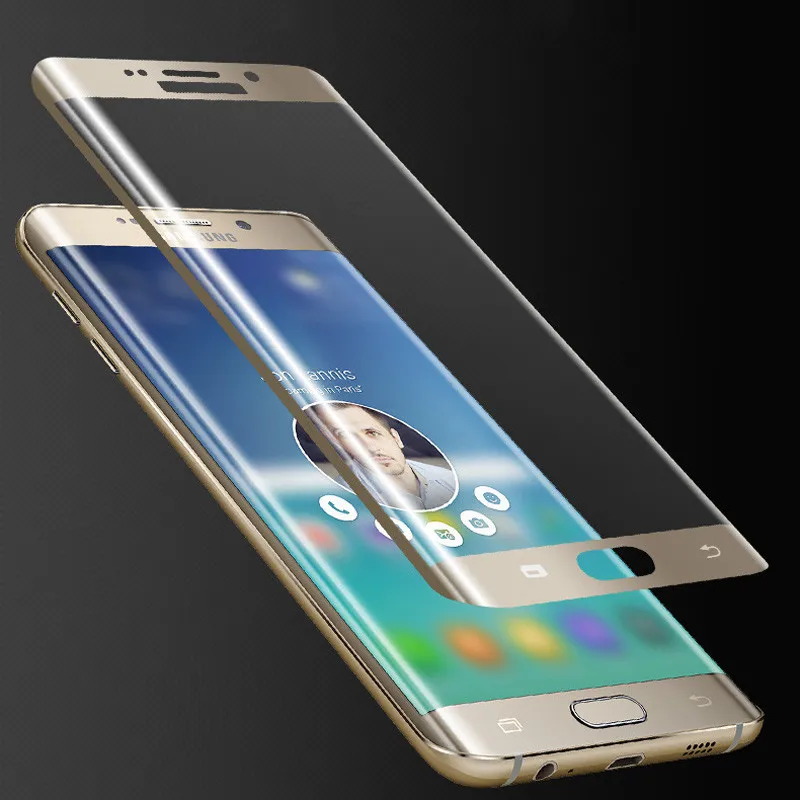 3D изогнутое полное покрытие из закаленного стекла для samsung Galaxy Note 8 Note8 S8 Plus S7 S6 Edge S9 Plus Защитная цветная пленка для экрана