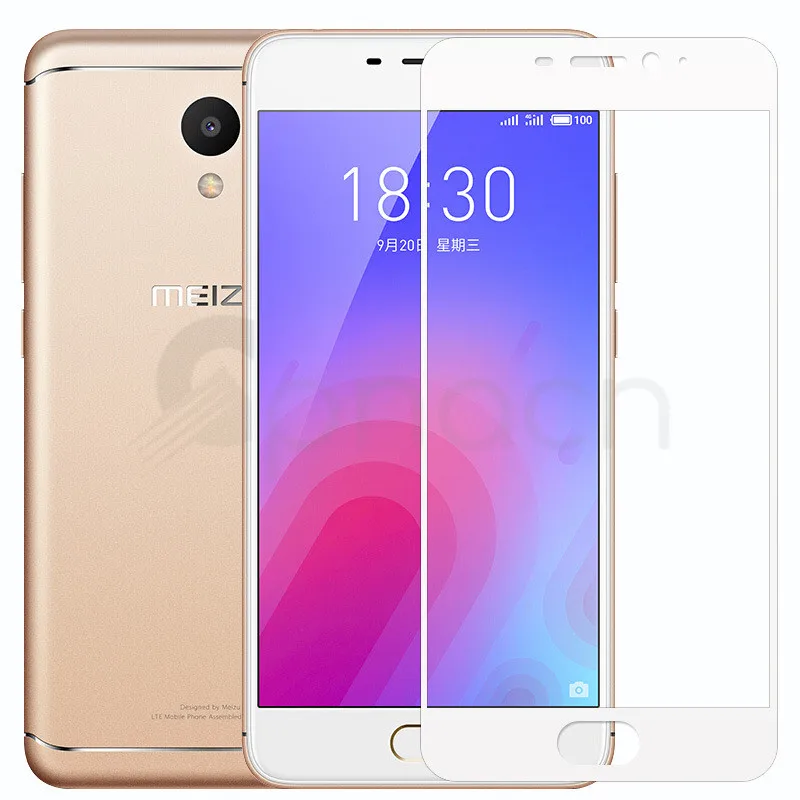 9D закаленное стекло на Meizu M6 M5 M3 Note M5S M5C M6S M6T M3S M8 Pro 7 Plus Защитная стеклянная пленка чехол