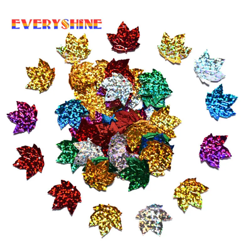 

220pcs/pack Multicolor Leaf-shaped Sprinkle Confetti Wedding Table Decoration Paper Party Decorative Supplies JJ798