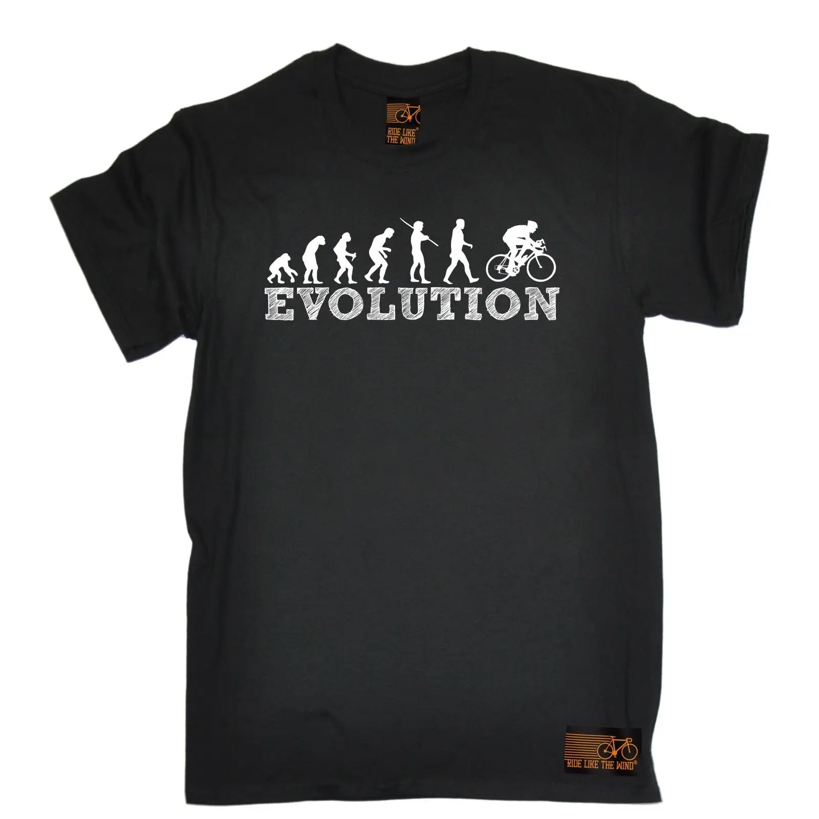 

Evolution Bicycle Racer T-SHIRT Fun Bike Cycling Funny Present Gift Birthday