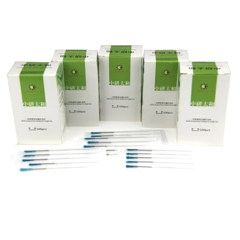 5Box Contais 500pcs Taihe Brand Sterile Zhenjiu/Acupuncture Needles For