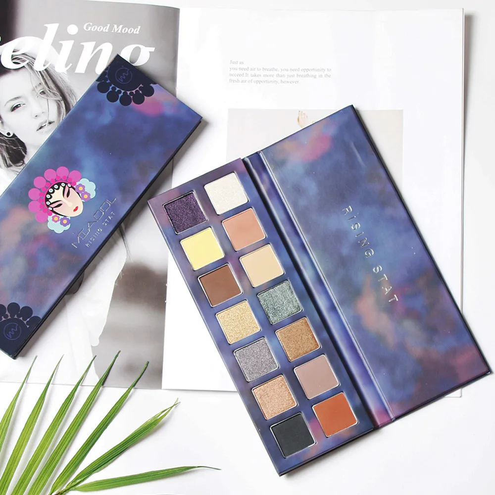 

14 Color Waterproof Eye Shadow Plate Powder Matt Eyeshadow pallete Cosmetic Makeup beauty glazed paleta sombra de olho maquiagem