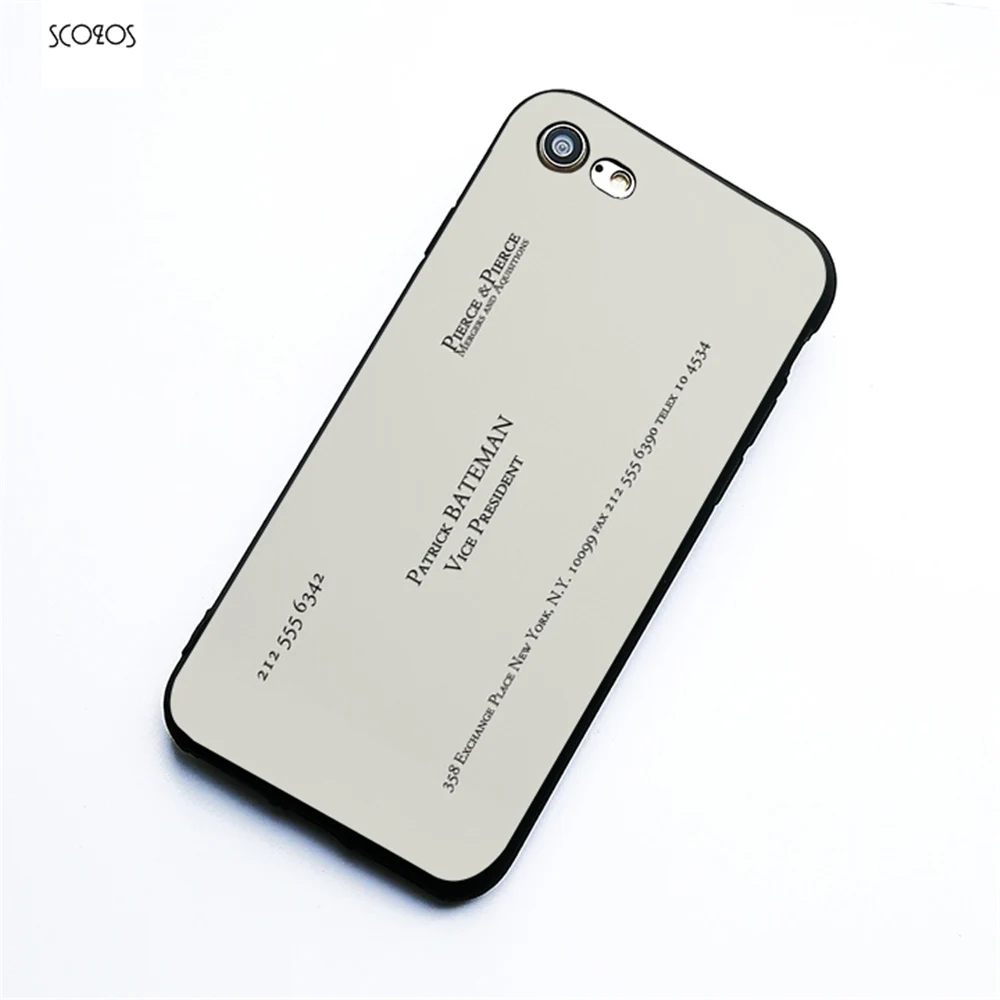 SCOZOS Patrick Bateman Business Card American Psycho Phone