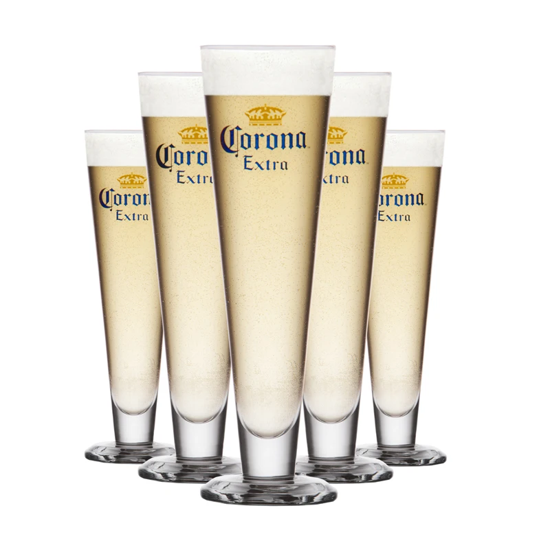 Classic corona beer cup kupper glass beer wine glass draft beer cup on