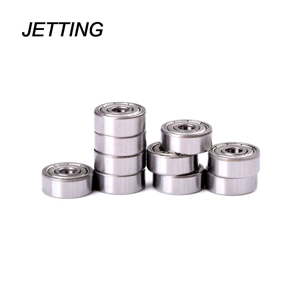 JETTING 10 шт./партия 624Z шариковый подшипник 4*13*5 мм хромированный стальной для Tri-Spinner