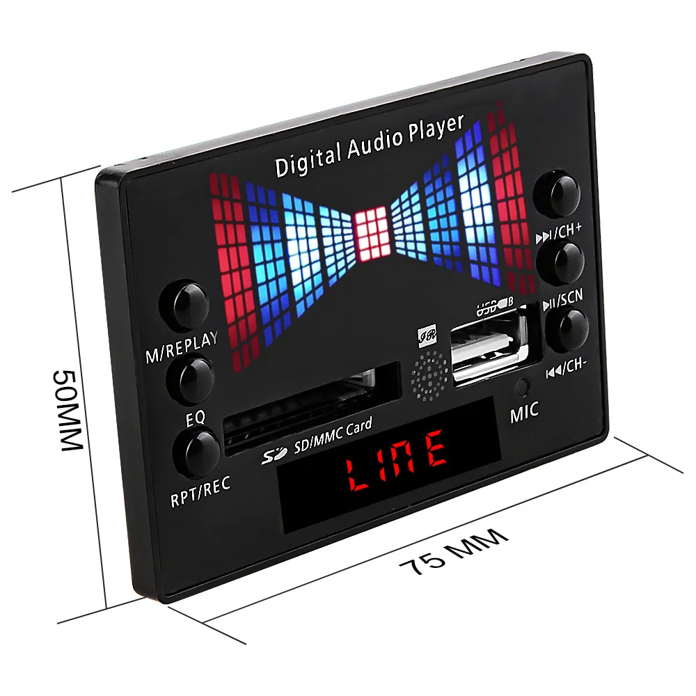 AIYIMA sin pérdidas decodificador de MP3 AUX USB SD FM Radio con descodificación de 12 V 12 V reproductor de Audio Digital DIY AMPLIFICADOR DE POTENCIA AIYIMA sin pérdidas decodificador de MP3 AUX USB SD FM Radio con descodificación de 12 V 12 V reproductor de Audio Digital DIY AMPLIFICADOR DE POTENCIA