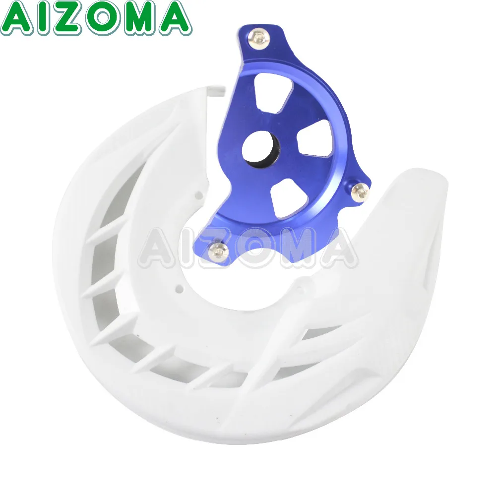 Front X-Brake Disc Rotor Guard Cover for Yamaha YZ125 YZ125X YZ250 YZ250F YZ250X YZ426F YZ450F 2002- WR250F WR426F WR450F