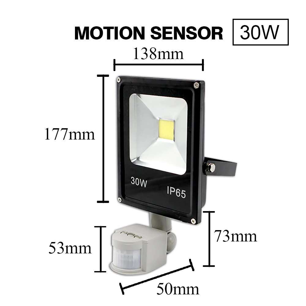 LED Floodlight with Street Motion Sensor 25 LED Floodlight with Street Motion Sensor 38