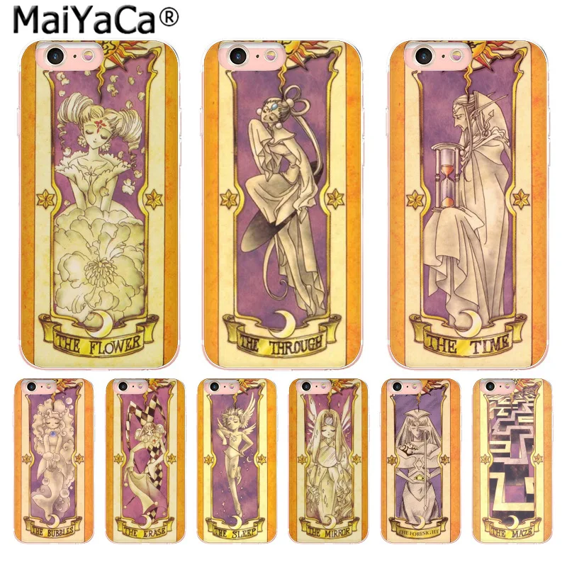 

MaiYaCa Alpha sakura card captor cardcaptor The Voice Card phone case for iphone 11 pro 8 7 66S Plus X 10 5S SE XR XS XS MAX