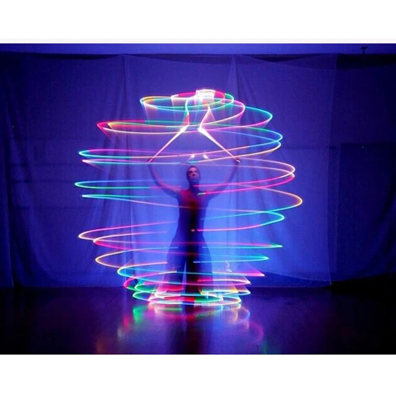 Шарики для танца живота 2 шт. светодиодсветодиодный шарики живота|belly dance|led poiled poi