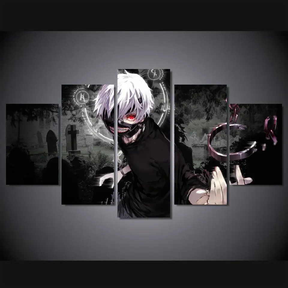 5 Panels Wall Art Anime Tokyo Ghoul Ken Kaneki 5 Pieces Paintings Canvas Poster Unframed 45 Canvas Poster 5 Panel Wall Artpanel Wall Art Aliexpress 5 Panels Wall Art Anime Tokyo Ghoul Ken Kaneki 5 Pieces Paintings Canvas Poster Unframed 45 Canvas Poster 5 Panel Wall Artpanel Wall Art Aliexpress