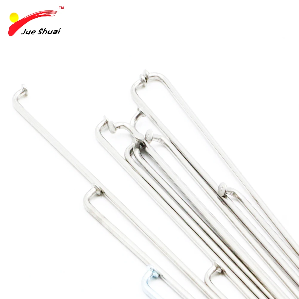 

JS 12G/12K 130-260mm Bicycle Spokes Bike Spokes Suit for 20"26" 700C Motor Bicycle Wheel With 13mm Iron Nipples Bike Spokes Kit