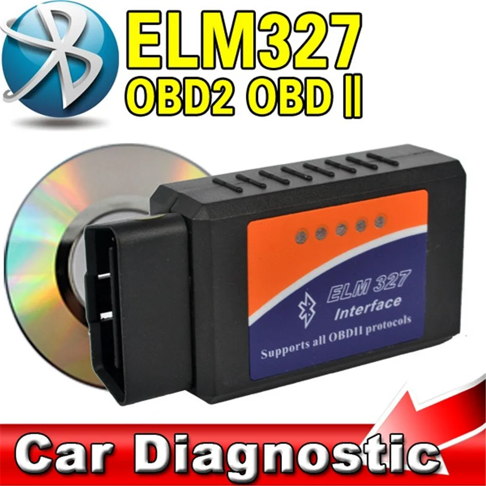 OBD ELM327 V2.1 Bluetooth OBD2 Code Reader CAN BUS Supports Multi