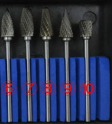 

2.35x6mm YG8 Tungsten Steel Dental Laboratory Lathe Miniature Carving Knife Milling Cutter Wood Cutter Router Bit Mill Tool