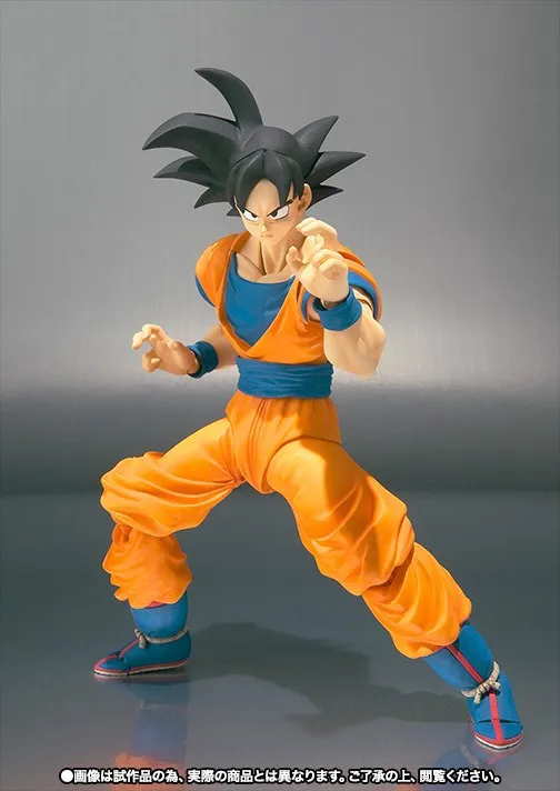 PrettyAngel-Подлинная Bandai Tamashii нация S. H. Figuarts СВЧ Dragon Ball Z Figuarts Goku фигурка