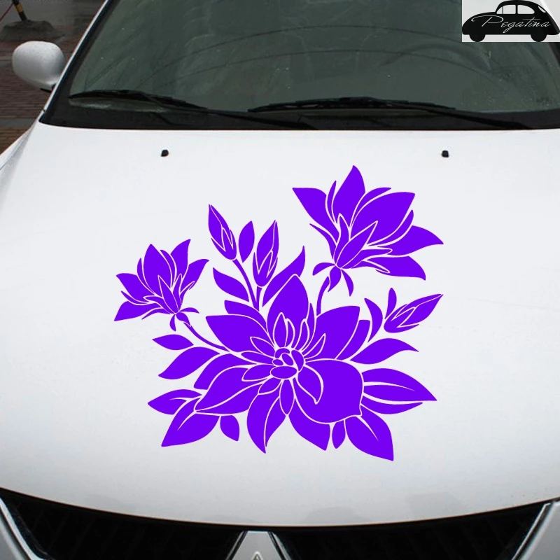 

Pegatina Flower Butterfly Sticker Car Decal Posters Vinyl Wall Decals Decor Mural Sticker H087