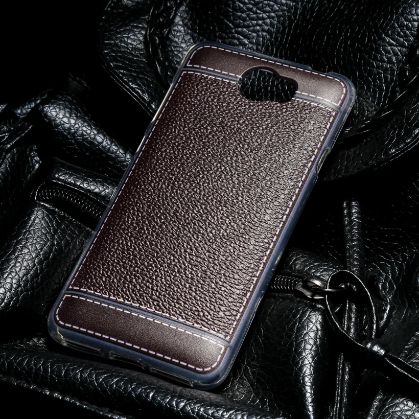 Мягкий силиконовый телефон Обложка чехол для Huawei Y5II Y5 Y6 II Компактный ЦУН U29 Honor5A 5 0