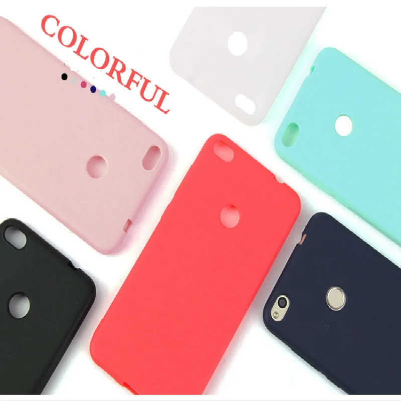

Silicon Case For Xiaomi MI 8 For redmi Note 5 Pro Redmi Note 4X Redmi 4X 4A 5A 5 Plus Matte Candy TPU Solid Back Cover Protect