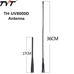 Оригинальный TYT Dual Band 136-174/400-520 мГц УФ sma-мужской антенны для TYT TH-UV8000D TH-UV8000E TH-UV8000SE Walkie Talkie