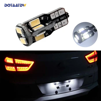 

DOTAATDW 1x No Error For Hyundai Sonata ix25 ix35 i20 i10 accent solaris White LED Number License Plate Light Lamp