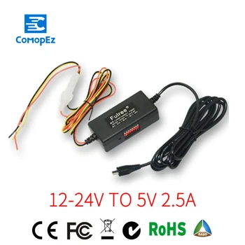 

Usb inverters converters DC/DC Step-down 12V 15V 20V 24V to 5V 2.5A Waterproof Car motorcycle charger phone car power inverter