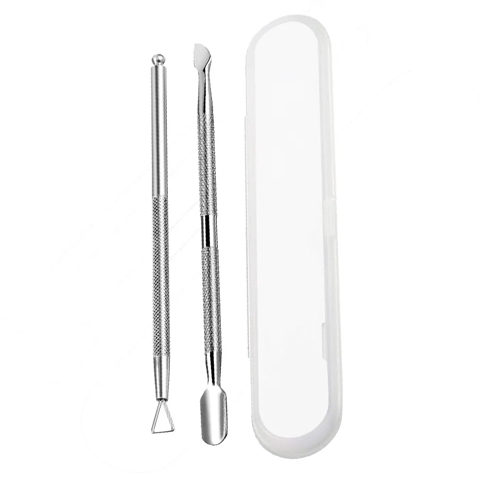 

Stainless Steel Cuticle Peeler Scraper Remove Gel Nail Polish Remover Cuticle Pusher Manicure Tools Nail Art Remover Tool hot