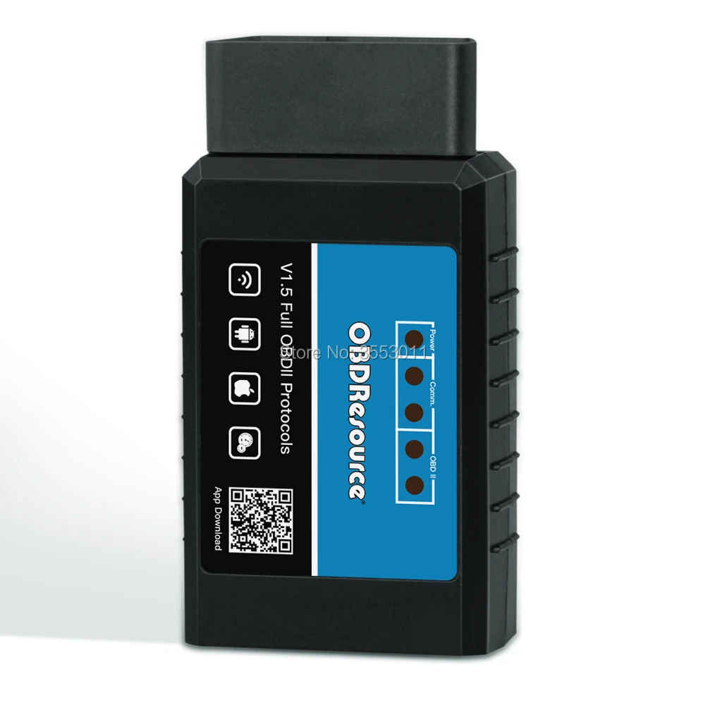 ELM327 OBD2 Wi-Fi V1.5 ELM 327 PIC18F25K80 12V автомобильный диагностический инструмент OBD II адаптер автоматический считыватель кода для BMW Mercedes Vag Porsche