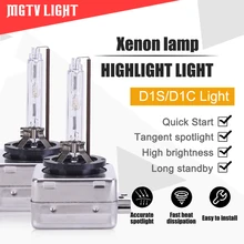 MGTV свет 2 шт. замена HID фар Ксеноновые лампы 12 В 35 Вт D1S D1C лампы Hid 4300 K 5000 K 6000 K 8000 K 10000 K Автомобильные фары