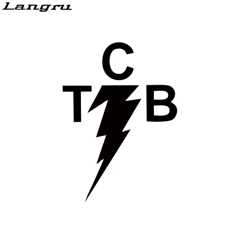 Langru автомобильный Стайлинг Elvis Tcb забота о деловом автомобиле наклейка на окно