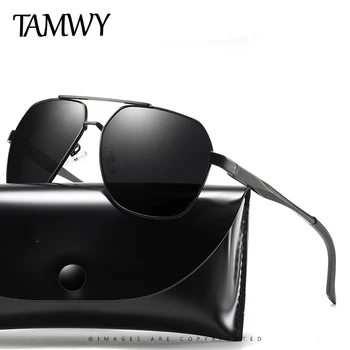 

TAMWY BRAND DESIGN Classic Polarized Sunglasses Men Women Driving Pilot Frame Sun Glasses Male Goggle UV400 Gafas De Sol T1978