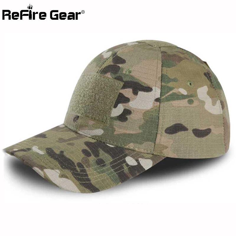 Тактическая камуфляжная бейсболка ReFire Gear тактическая Кепка армии США мужская