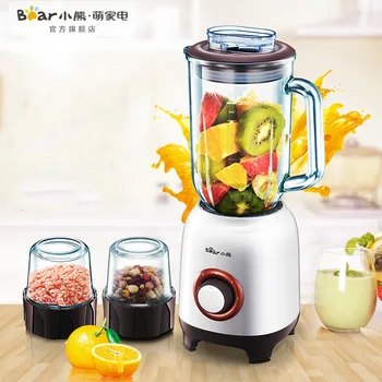 

Bear Electric Blenders with 3cups 3knives Meat Grinder Dry Grinding Machine Stand Mixer Fruit Juicers Cooking Machine Baby Food