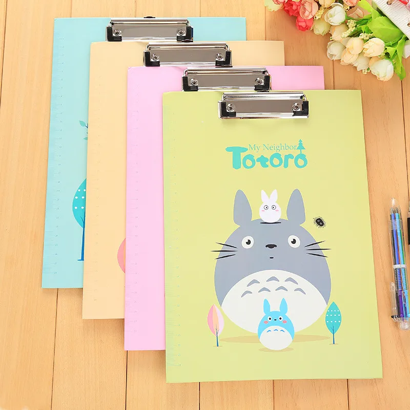 A4 Тоторо Kawaii вырезки милые канцелярские принадлежности с аниме магазин клип