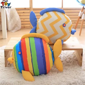 

Quality Colorful Kiss Fish Toy Stuffed Doll Toys Cushion Pillow Baby Kids Children Birthday Gift Home Shop Car Decor Triver