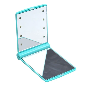 

1pc adjustable makeup tools portable vanity mirror collapsible makeup mirror department store vanity mirror led light mirror
