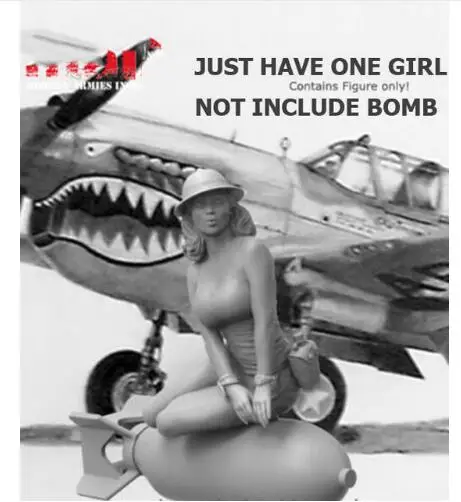 

1/32 SUMMER GIRL - Posing (JUST HAVE ONE FIGURE ) Resin figure Model kits Miniature gk Unassembly Unpainted
