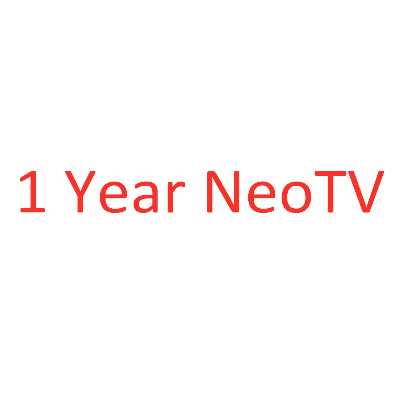 Лучшая Франция IP tv Бельгия арабский Neo tv pro Qhd tv 1200Live+ 2000Vod M3U IP tv подписка для Smart tv Android Box PC Mobile iOS - Цвет: 1 Year NeoTV