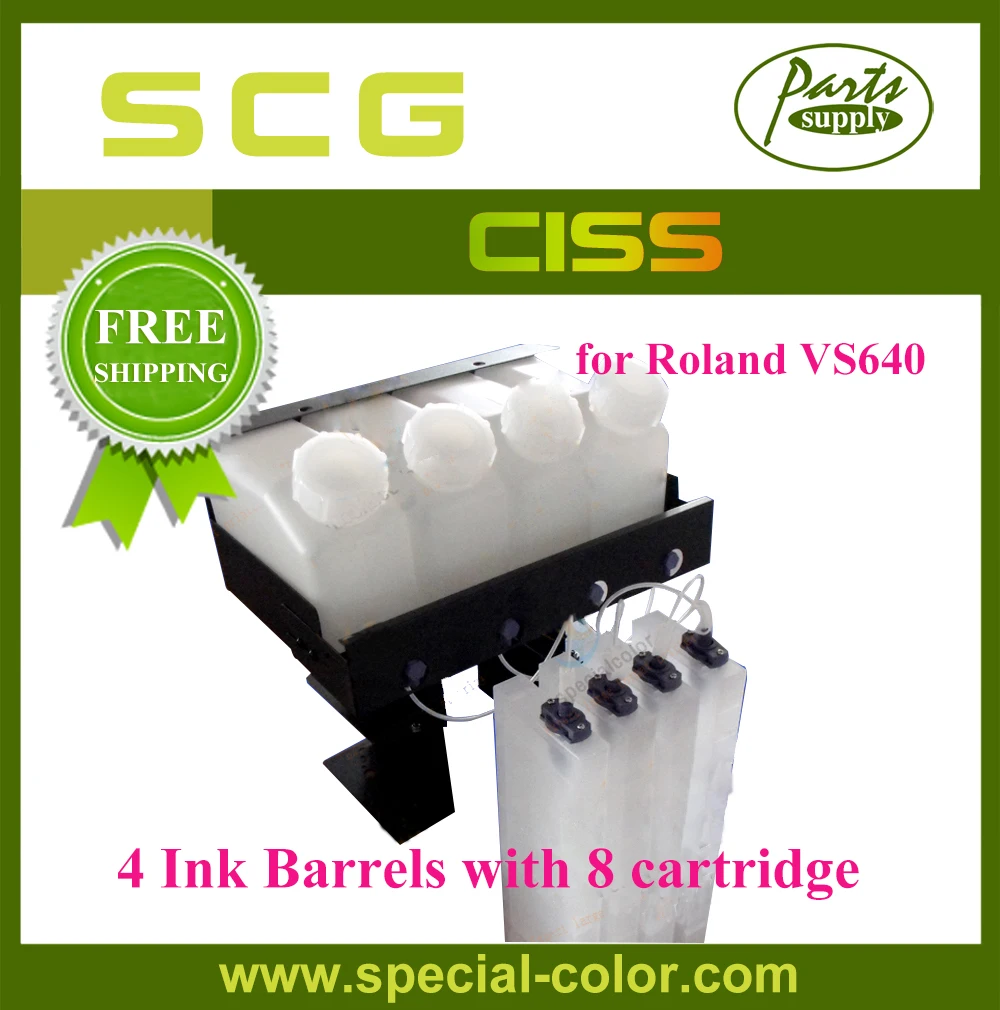 

Free Shipping! Roland VS640 CISS Continuous Ink Supply System (4*8)