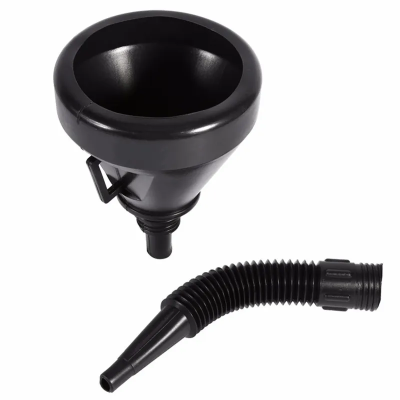 

Auto Motorcycle Plastic Can Spout Funnel For Oil Petrol Water Fuel Diesel Gasoline Car Accessories