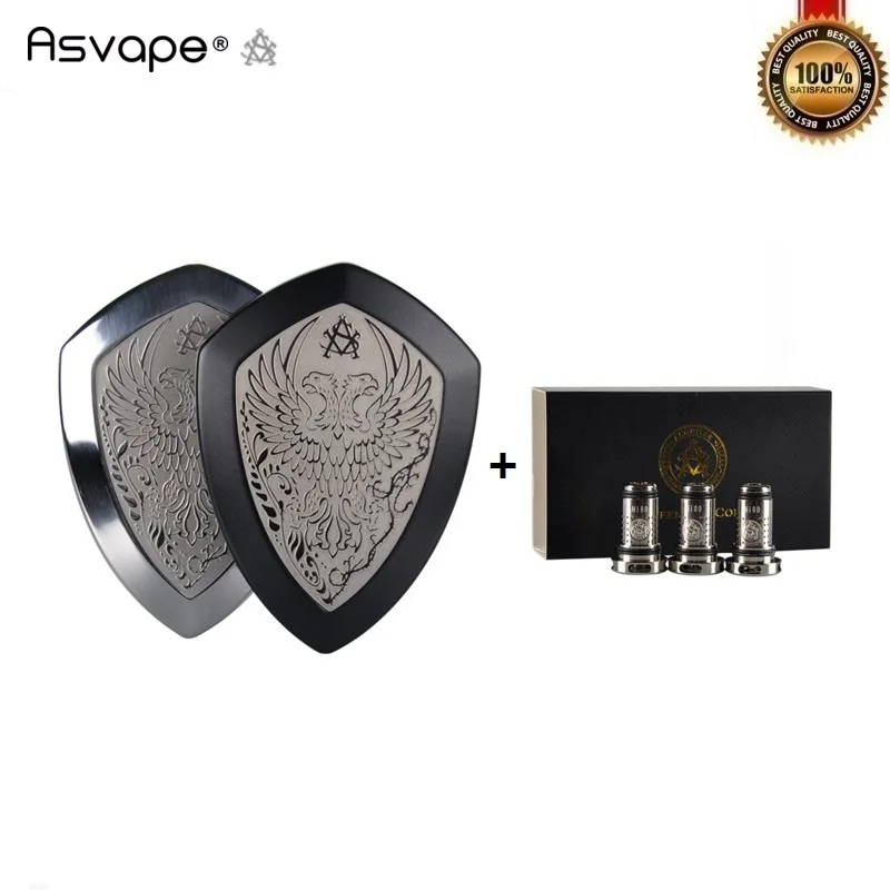 Оригинальный набор Asvape Defender 1200 мАч встроенный аккумулятор 4 мл испаритель мод все