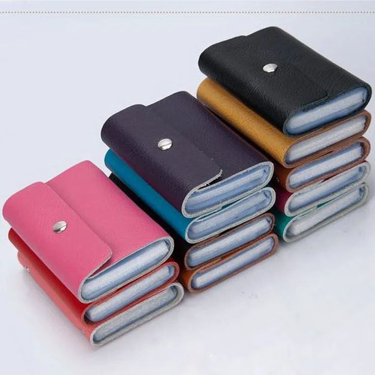 Odema Genuine Leather Business Card Holder Wallet High Quality Bank Odema Genuine Leather Business Card Holder Wallet High Quality Bank Credit Case Id Bag Hot 26 In Holders From Luggage Bags On