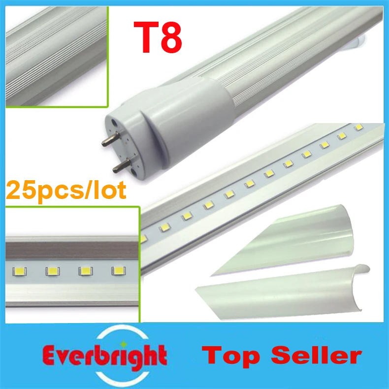 Суперъяркая Светодиодная трубка T8 900 мм 15 Вт SMD 2835 72 светодиода/шт. Светодиодные