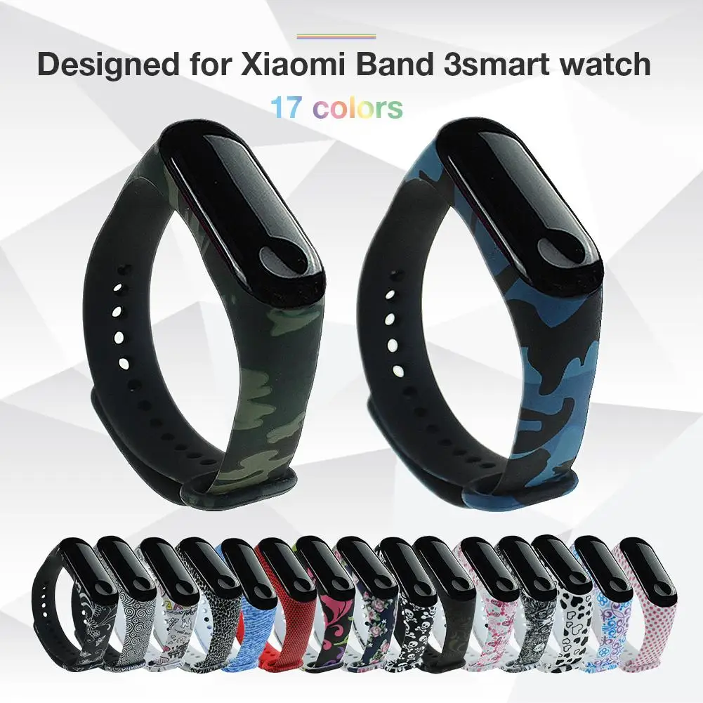 Новинка хит продаж силиконовый сменный Браслет ремешок для часов Xiaomi 4/3 MiBand 4 Mi Band