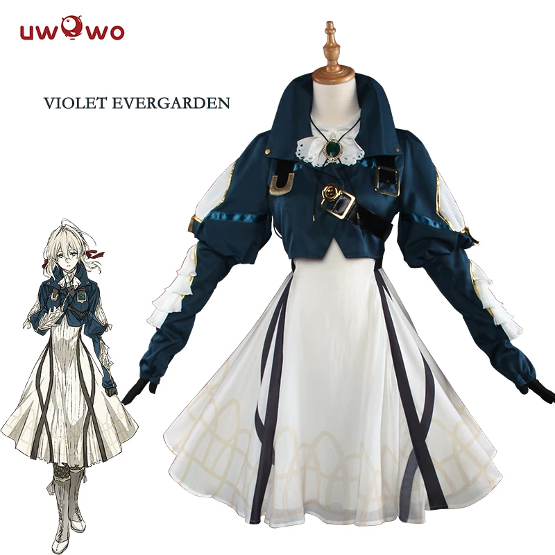 UWOWO фиолетовый эверсад Косплей Аниме костюм женское платье|anime cosplay|anime costumecostume women