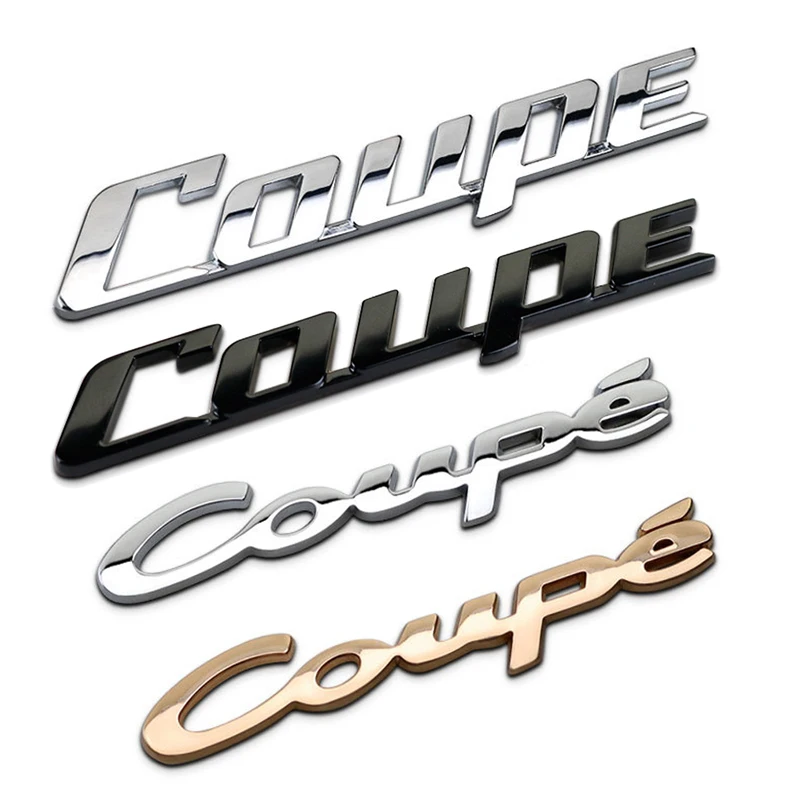 

Coupe Modified Metal Car Sticker Badge Emblem Logo Decals For MINI Cooper R50 R52 R53 R55 R56 R57 R58 R59 R60 R61 R62 F55 F56