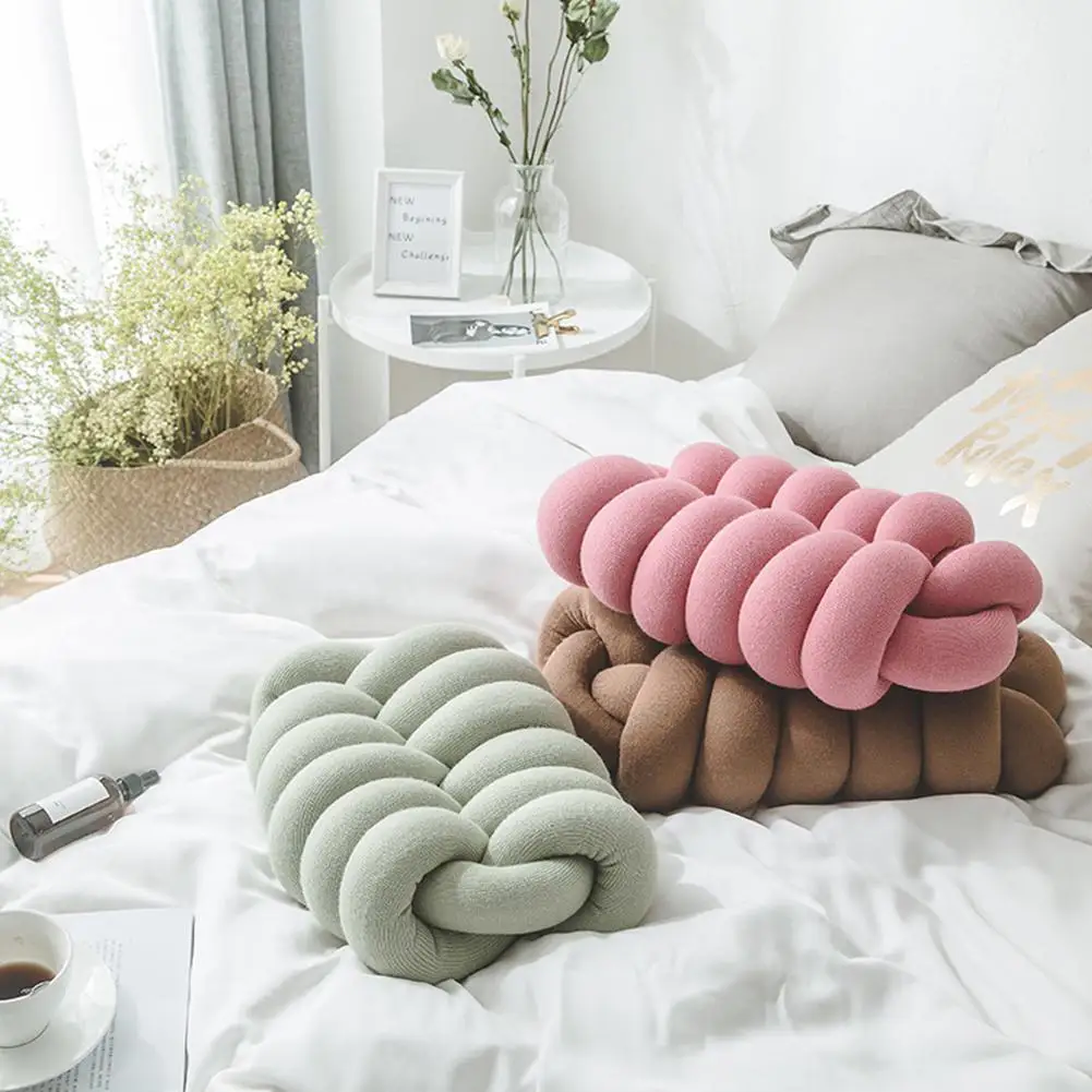 Большой размер креативный завязанный шар подушечка диванная подушка поясная подушка, домашний диван кровать декоративные куклы игрушки для детей