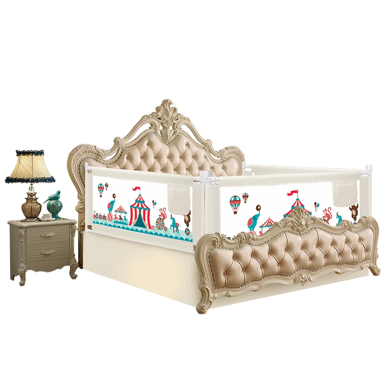 

Baby guardrail anti-fall children's bed anti-drop bed railing 2 m 1.8 big bed side baby baffle universal high 90cm